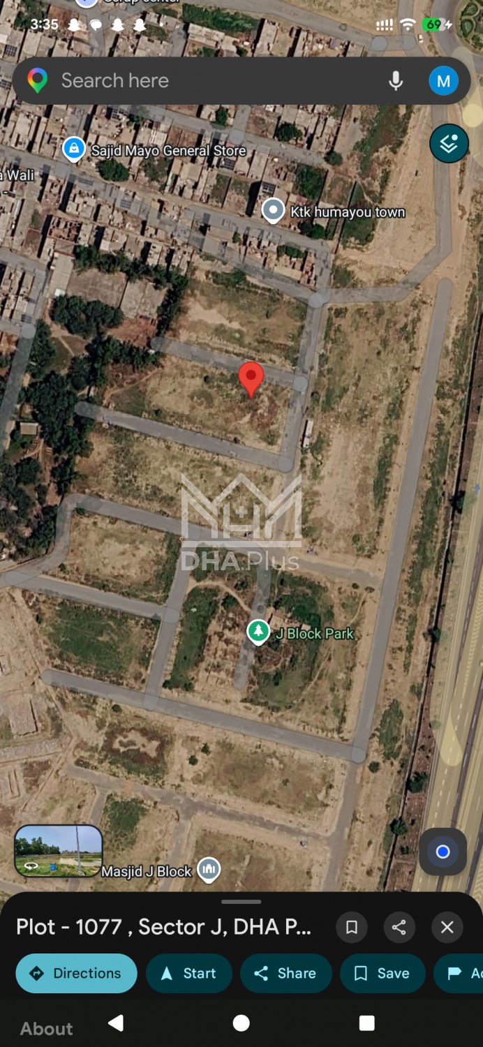 5 Marla Plot for sale in Sector J, DHA Phase 9 Prism, Lahore - (ID-29627)