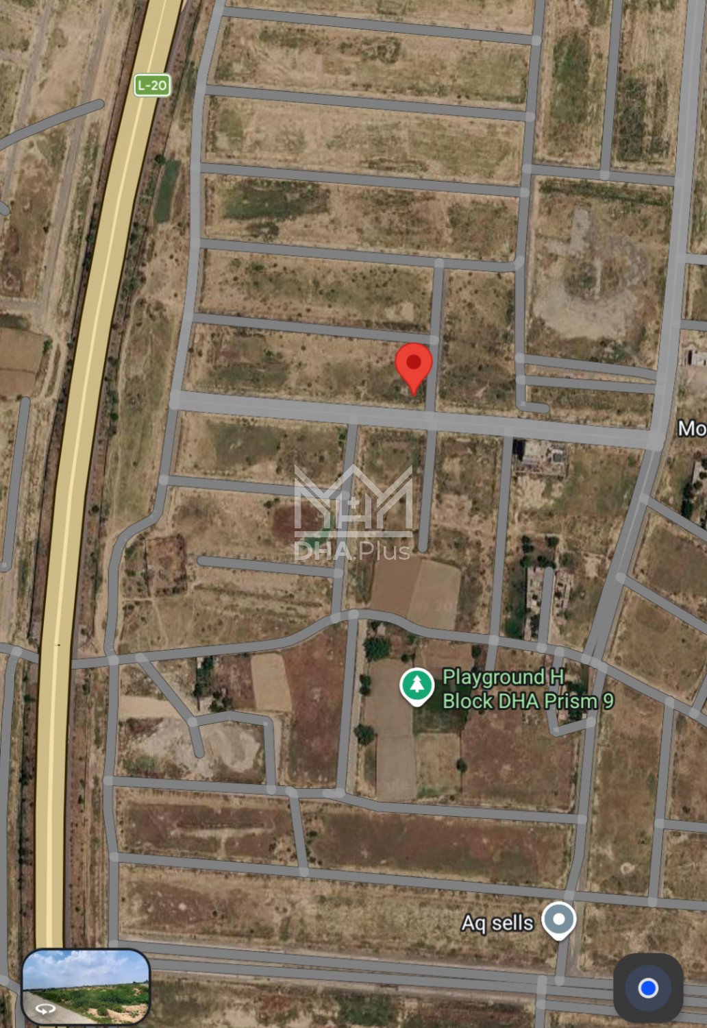 20 Marla Plot for sale in Sector H, DHA Phase 9 Prism, Lahore - (ID-29708)