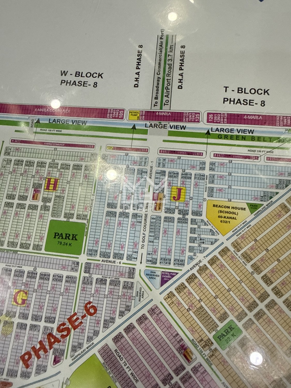 1 Kanal Plot for sale in Sector J, DHA Phase 6, Lahore - (ID-29726)