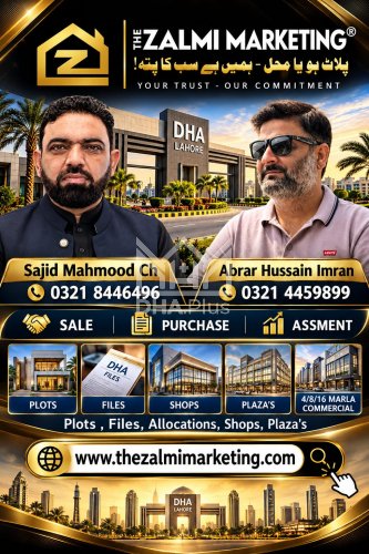 20 Marla Plot for sale in Sector A, DHA Phase 5, Lahore - (ID-29803)
