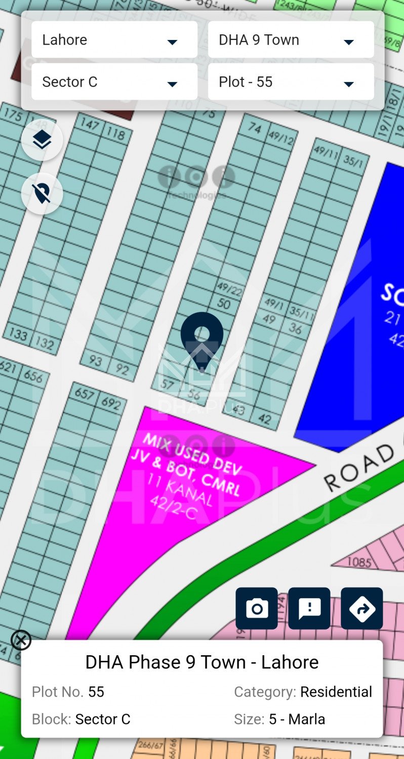 5 Marla Plot for sale in Sector C, DHA Phase 9 Town, Lahore - (ID-29816)