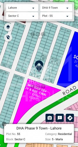 5 Marla Plot for sale in Sector C, DHA Phase 9 Town, Lahore - (ID-29816)