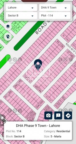 5 Marla Plot for sale in Sector B, DHA Phase 9 Town, Lahore - (ID-29860)