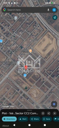 4 Marla Plot for sale in Sector CC2 Commercial, DHA Phase 8, Lahore - (ID-29878)