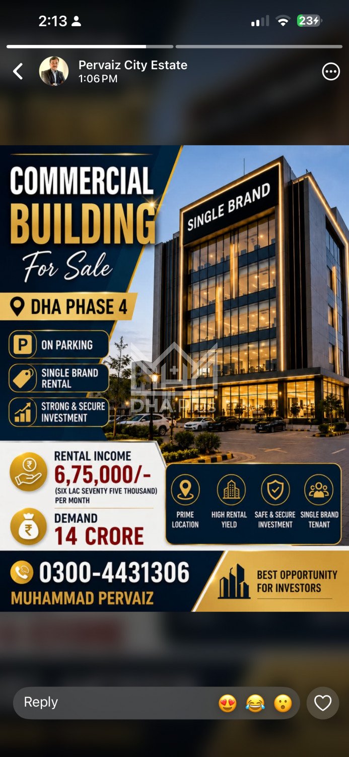 1 Kanal Plot for sale in Sector N, DHA Phase 6, Lahore - (ID-29960)