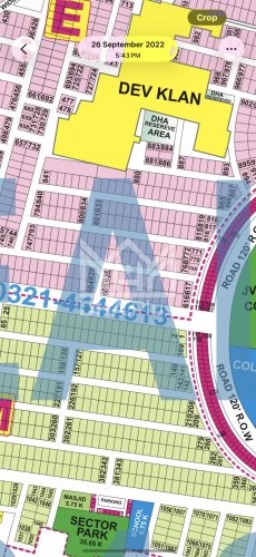 1 Kanal Plot for sale in Sector E, DHA Phase 9 Prism, Lahore - (ID-29971)