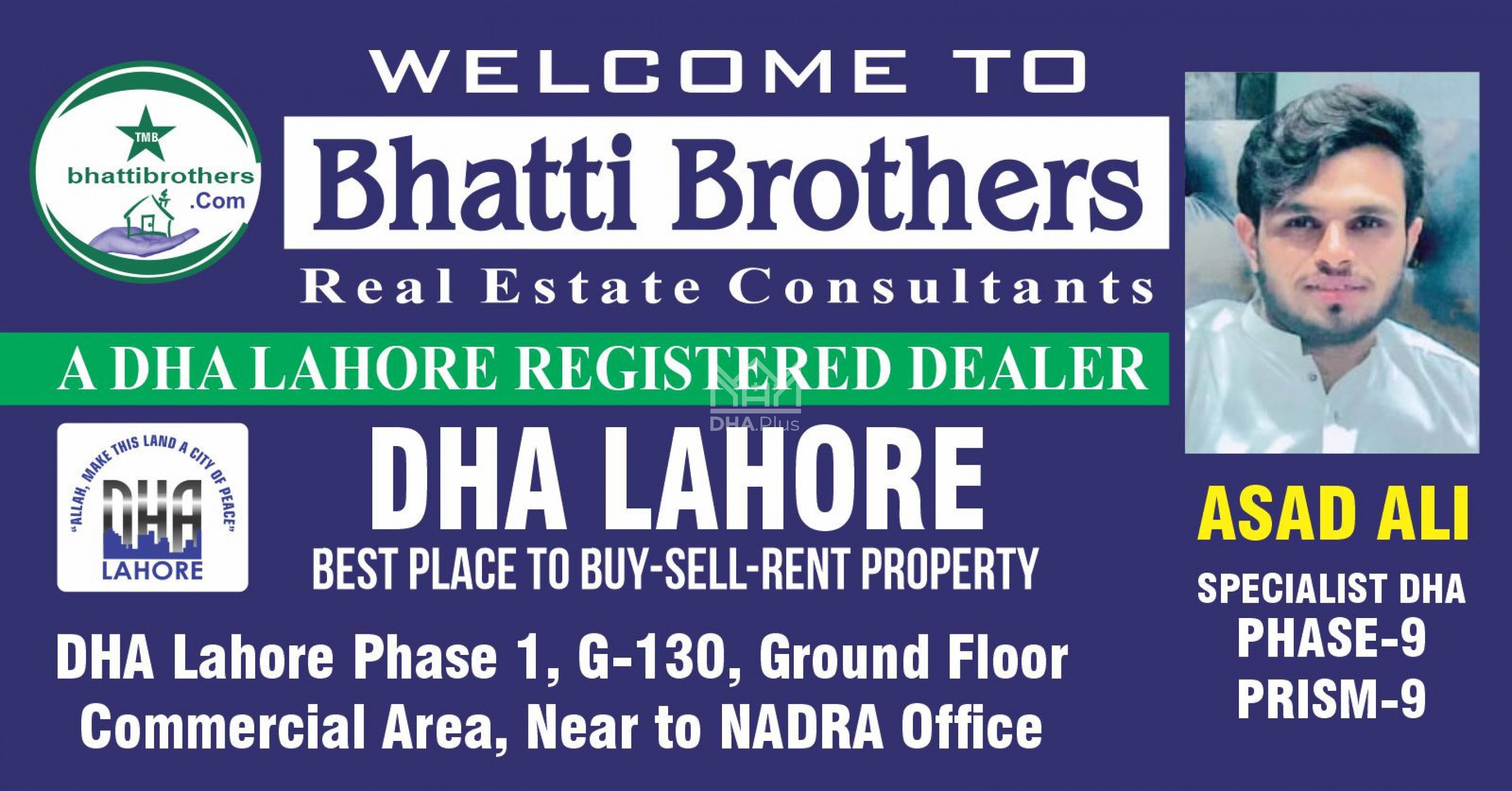 8 Marla Plot for sale in Sector D, DHA Phase 9 Town, Lahore - (ID-29973)