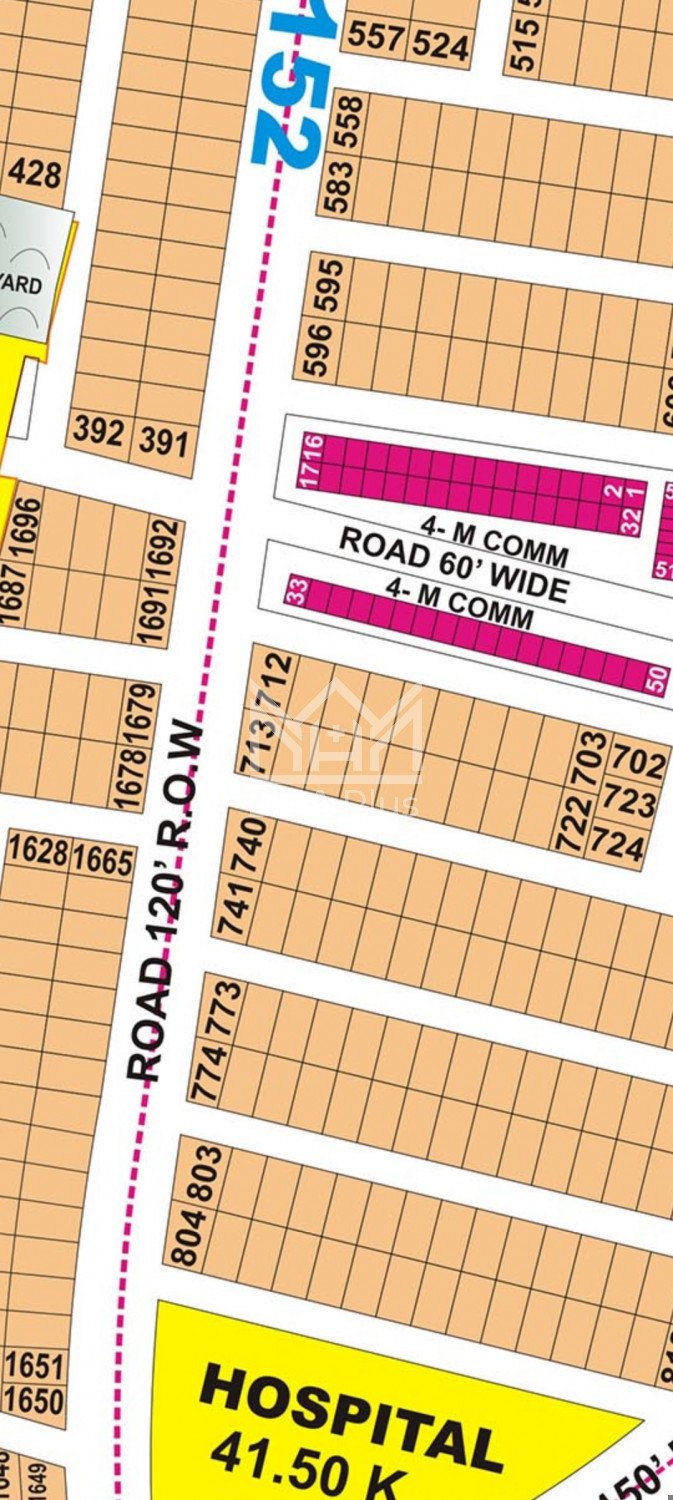 1 Kanal Plot for sale in Sector H, DHA Phase 9 Prism, Lahore - (ID-30039)