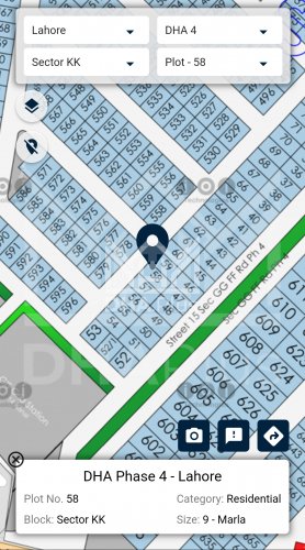 9 Marla Plot for sale in Sector KK, DHA Phase 4, Lahore - (ID-30070)