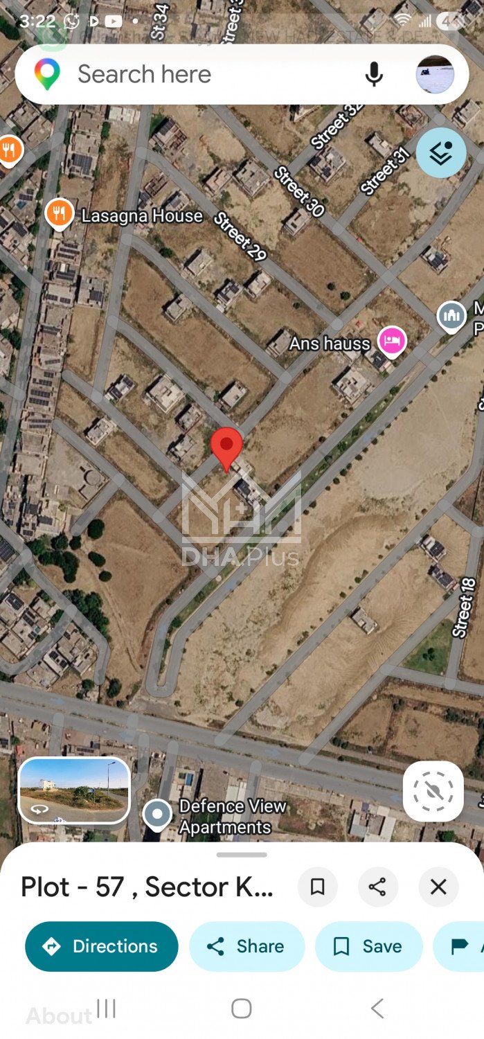 9 Marla Plot for sale in Sector KK, DHA Phase 4, Lahore - (ID-30070)