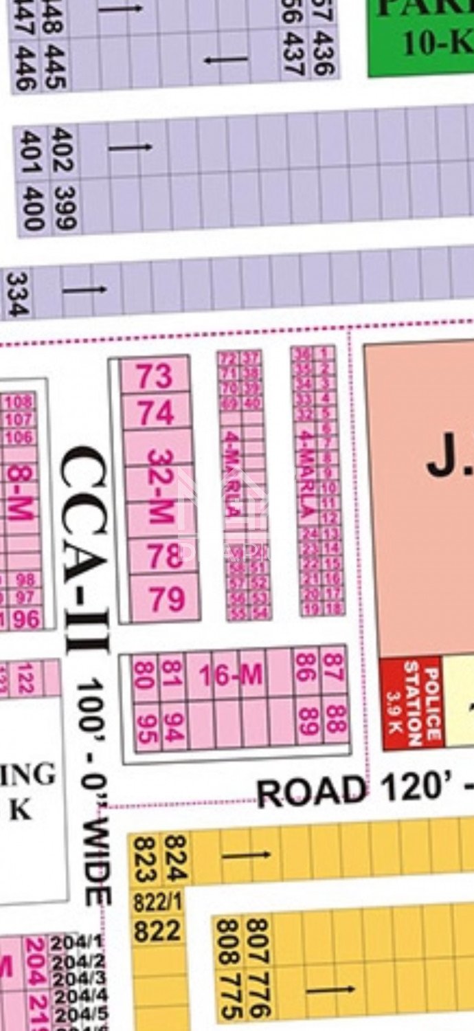 4 Marla Plot for sale in Sector CC2 Commercial, DHA Phase 8, Lahore - (ID-30131)