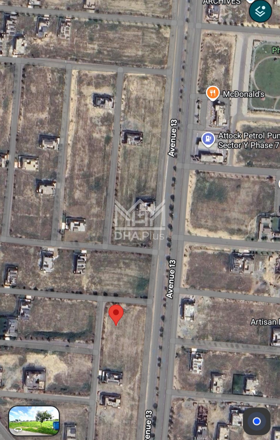 20 Marla Plot for sale in Sector Z, DHA Phase 7, Lahore - (ID-30158)