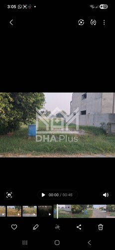 1 Kanal Plot for sale in Sector W, DHA Phase 7, Lahore - (ID-30206)