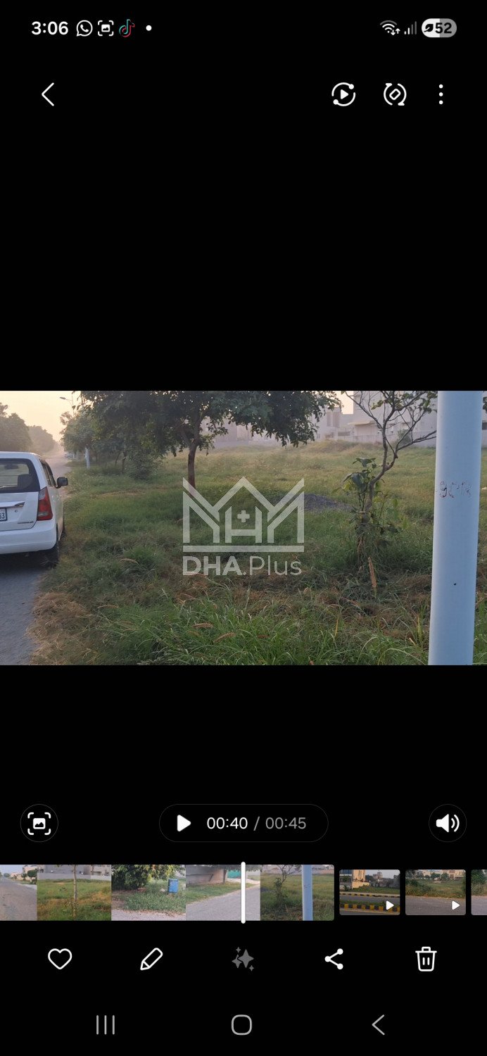 1 Kanal Plot for sale in Sector W, DHA Phase 7, Lahore - (ID-30206)