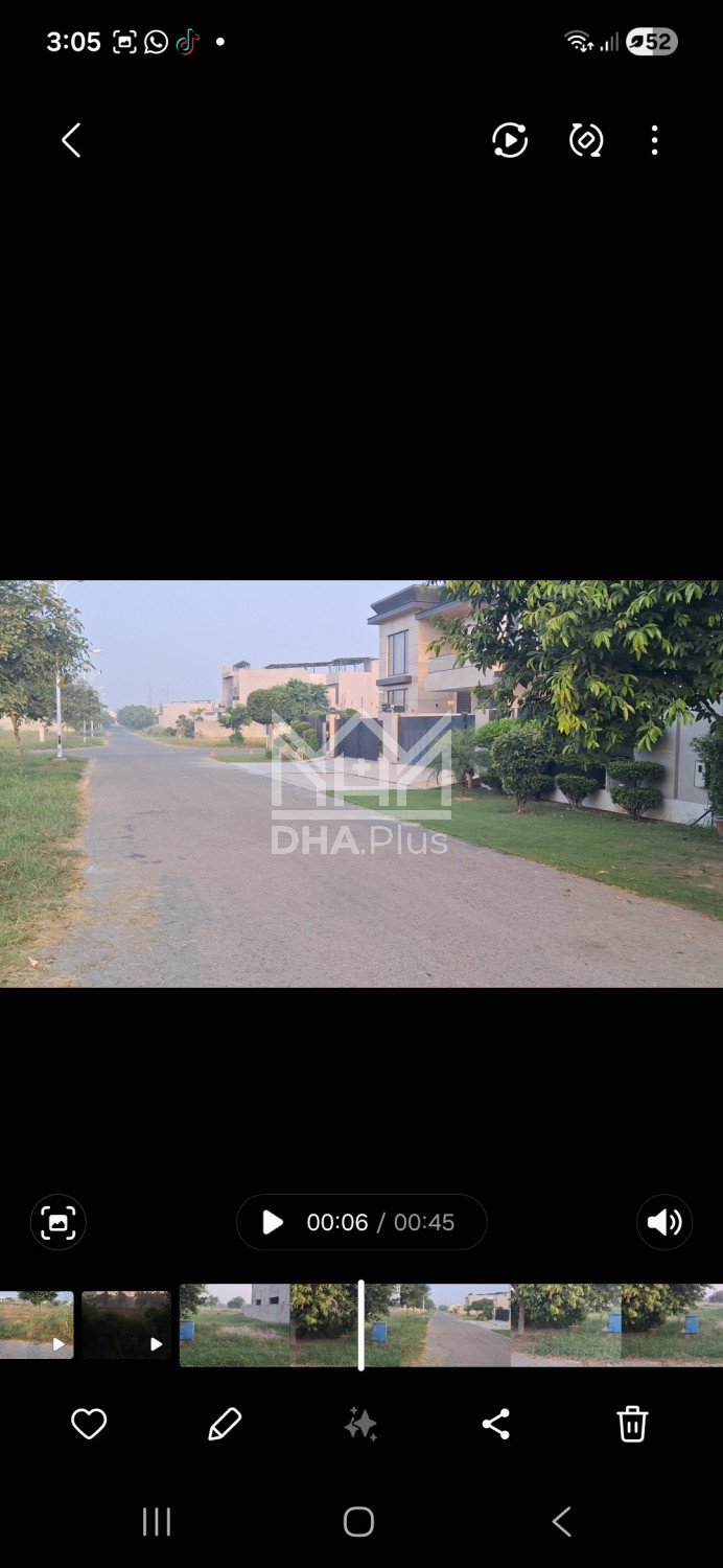 1 Kanal Plot for sale in Sector W, DHA Phase 7, Lahore - (ID-30206)