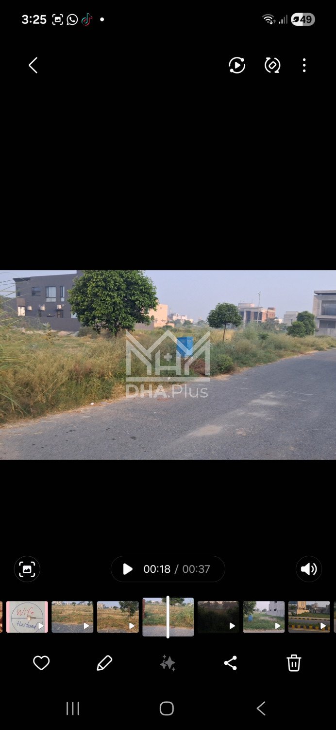 1 Kanal Plot for sale in Sector Y, DHA Phase 7, Lahore - (ID-30208)