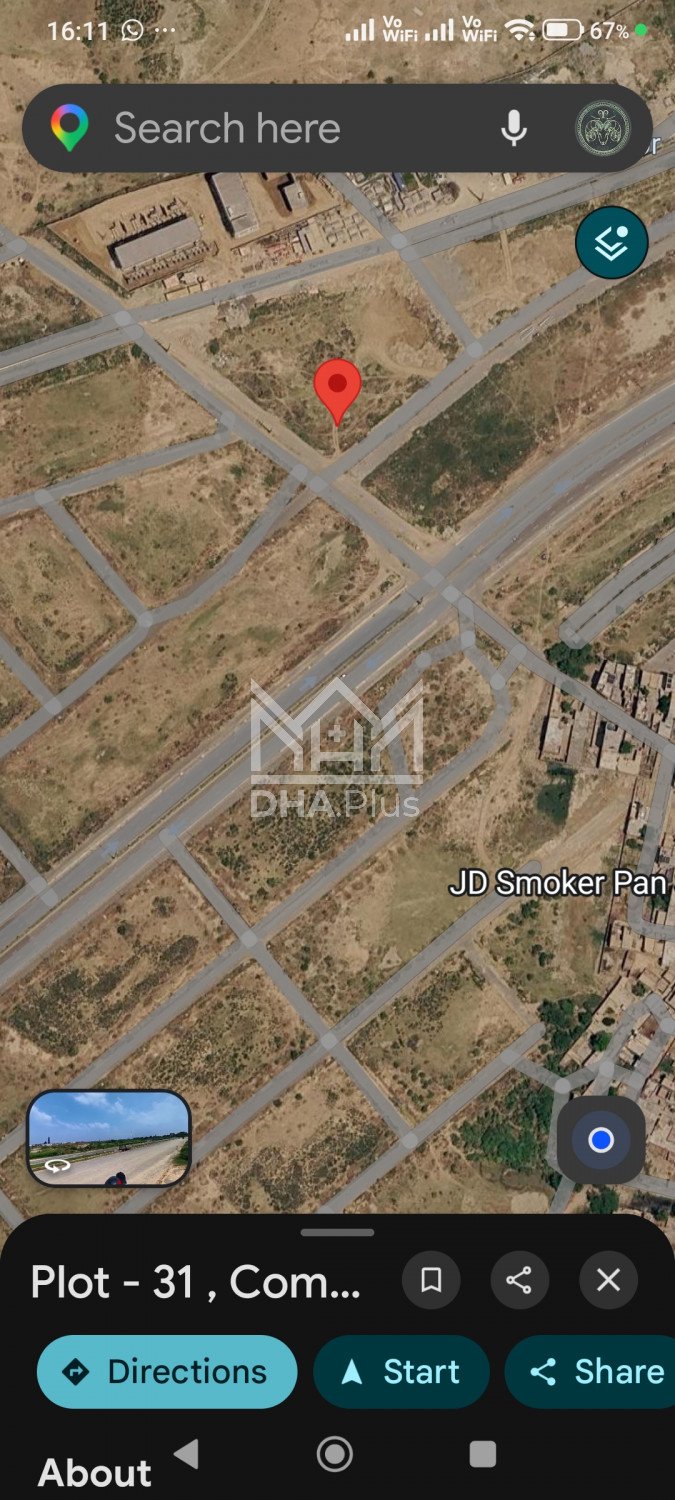8 Marla Plot for sale in Commercial Zone 3, DHA Phase 9 Prism, Lahore - (ID-30214)