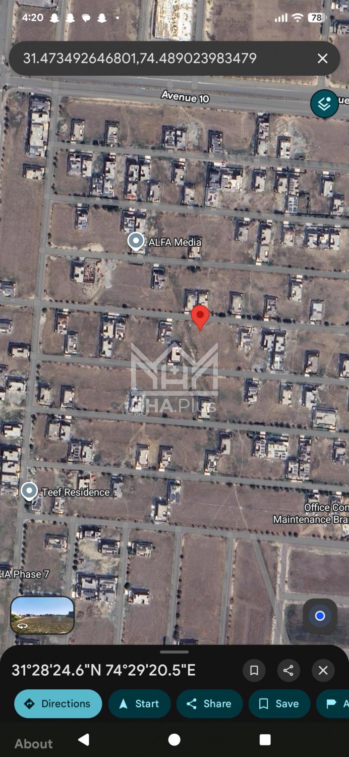 20 Marla Plot for sale in Sector U, DHA Phase 7, Lahore - (ID-30215)