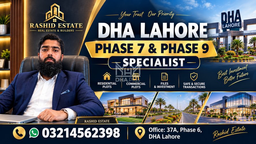 1 Kanal Plot for sale in Sector N, DHA Phase 9 Prism, Lahore - (ID-30225)