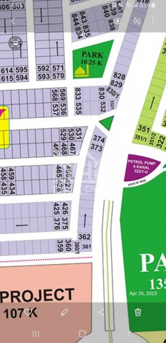 1 Kanal Plot for sale in Sector V, DHA Phase 8, Lahore - (ID-30253)