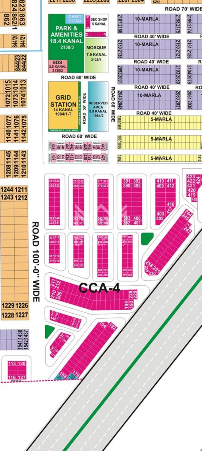 8 Marla Plot for sale in Sector T Commercial, DHA Phase 7, Lahore - (ID-30254)