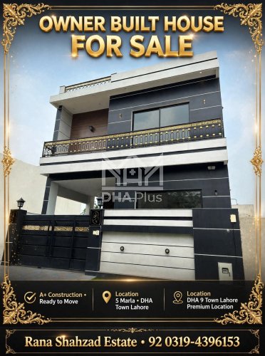5 Marla House for sale in Sector B, DHA Phase 9 Town, Lahore - (ID-30337)