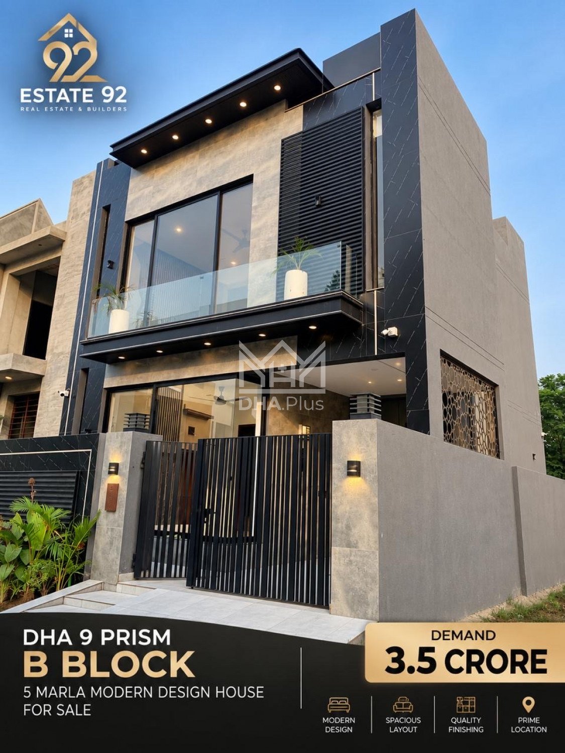 5 Marla House for sale in Sector B, DHA Phase 9 Town, Lahore - (ID-30338)