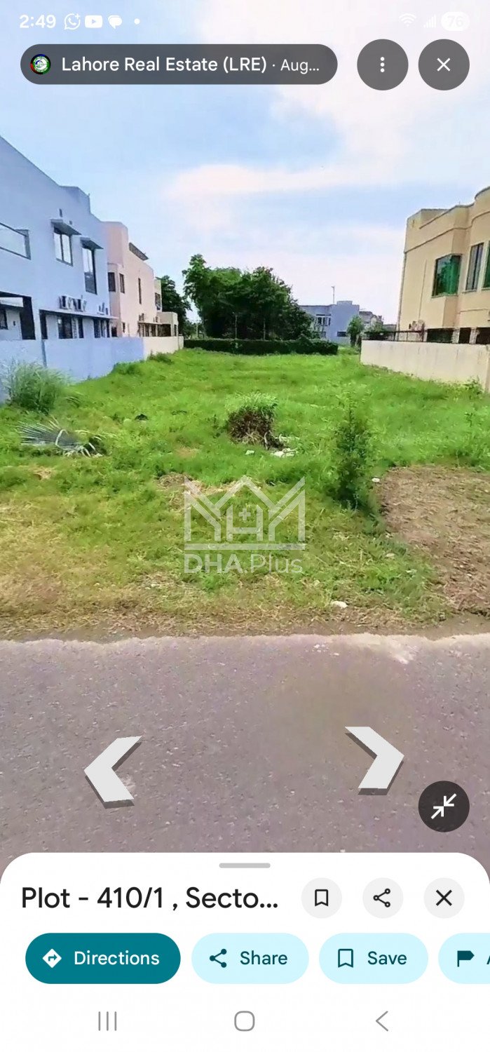 1 Kanal Plot for sale in Sector K, DHA Phase 6, Lahore - (ID-30383)