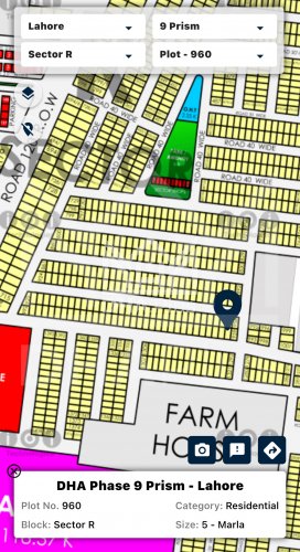 5 Marla Plot for sale in Sector R, DHA Phase 9 Prism, Lahore - (ID-30399)