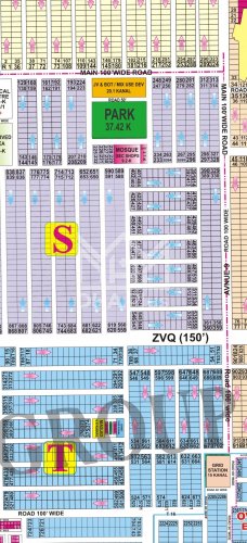 1 Kanal Plot for sale in Sector T, DHA Phase 7, Lahore - (ID-30421)
