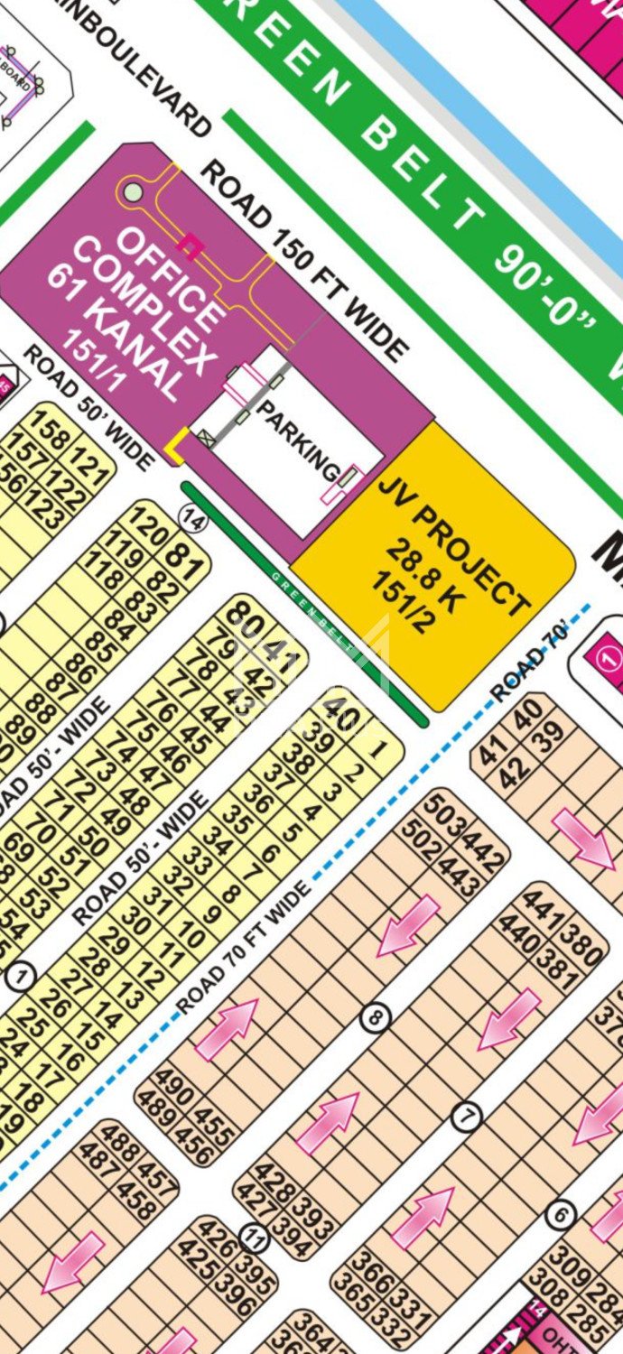 22 Marla Plot for sale in Sector A, DHA Phase 6, Lahore - (ID-30564)