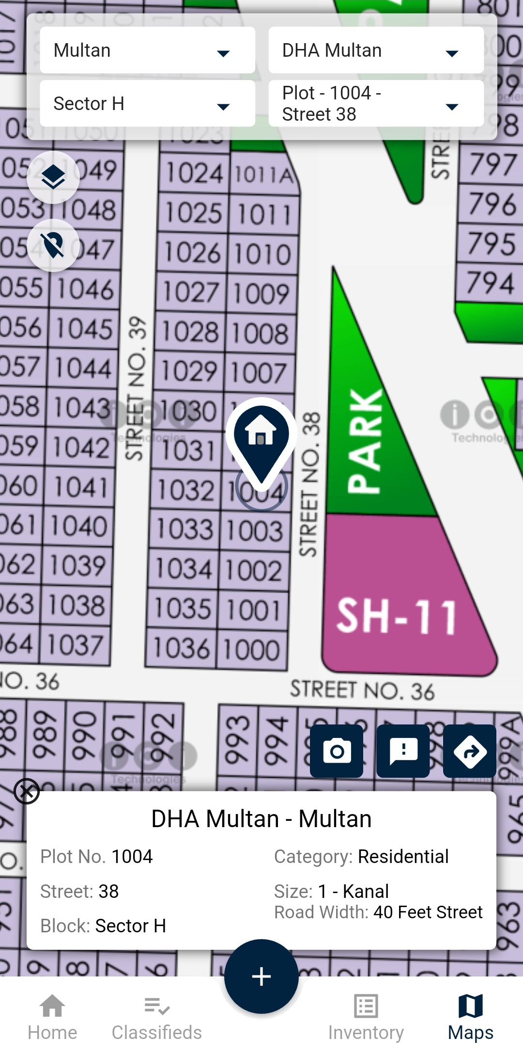 Setor Postal 20 Marla Plot For Sale in DHA Multan, Multan | DHA Plus