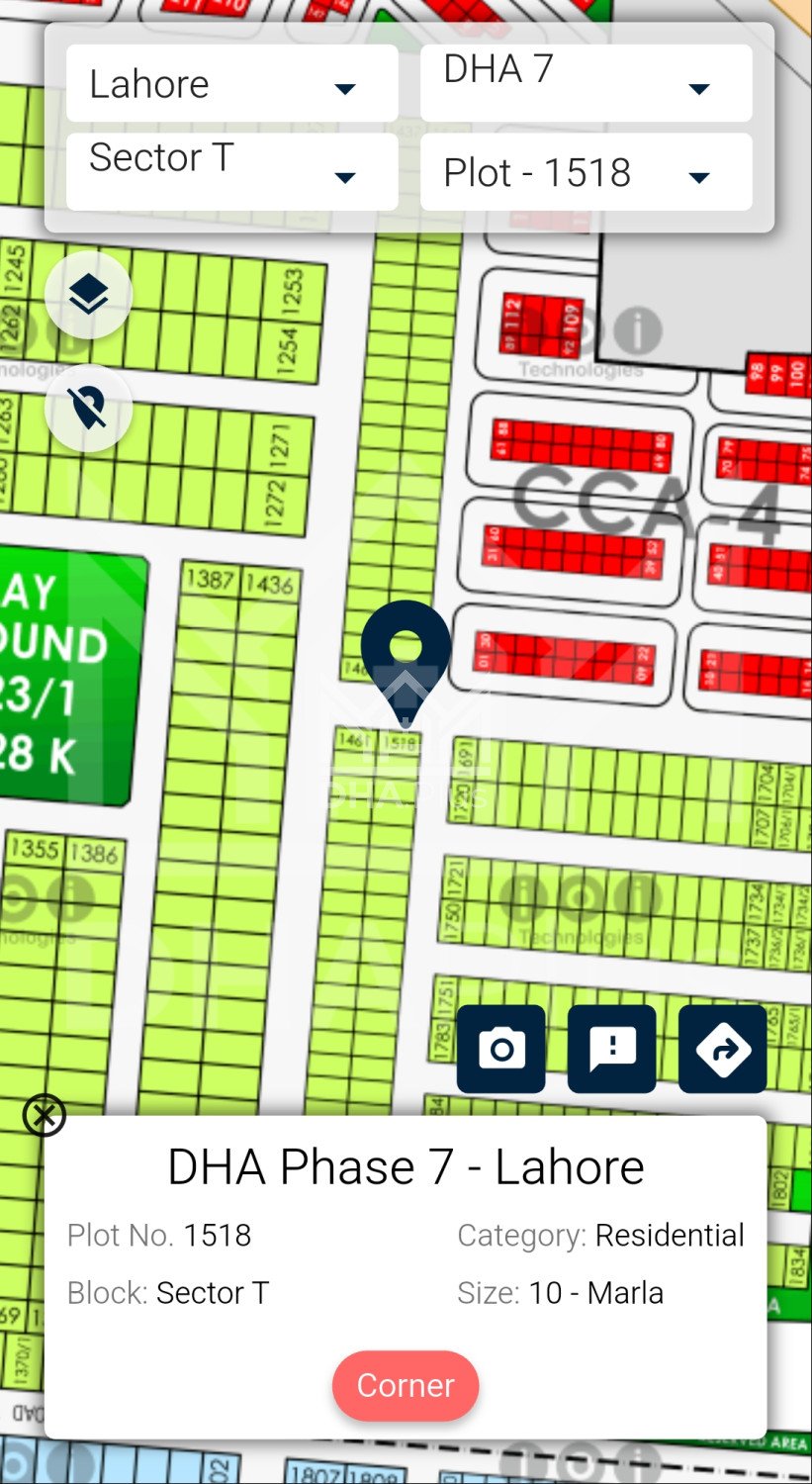 10 Marla Plot for sale in Sector T, DHA Phase 7, Lahore - (ID-30808)