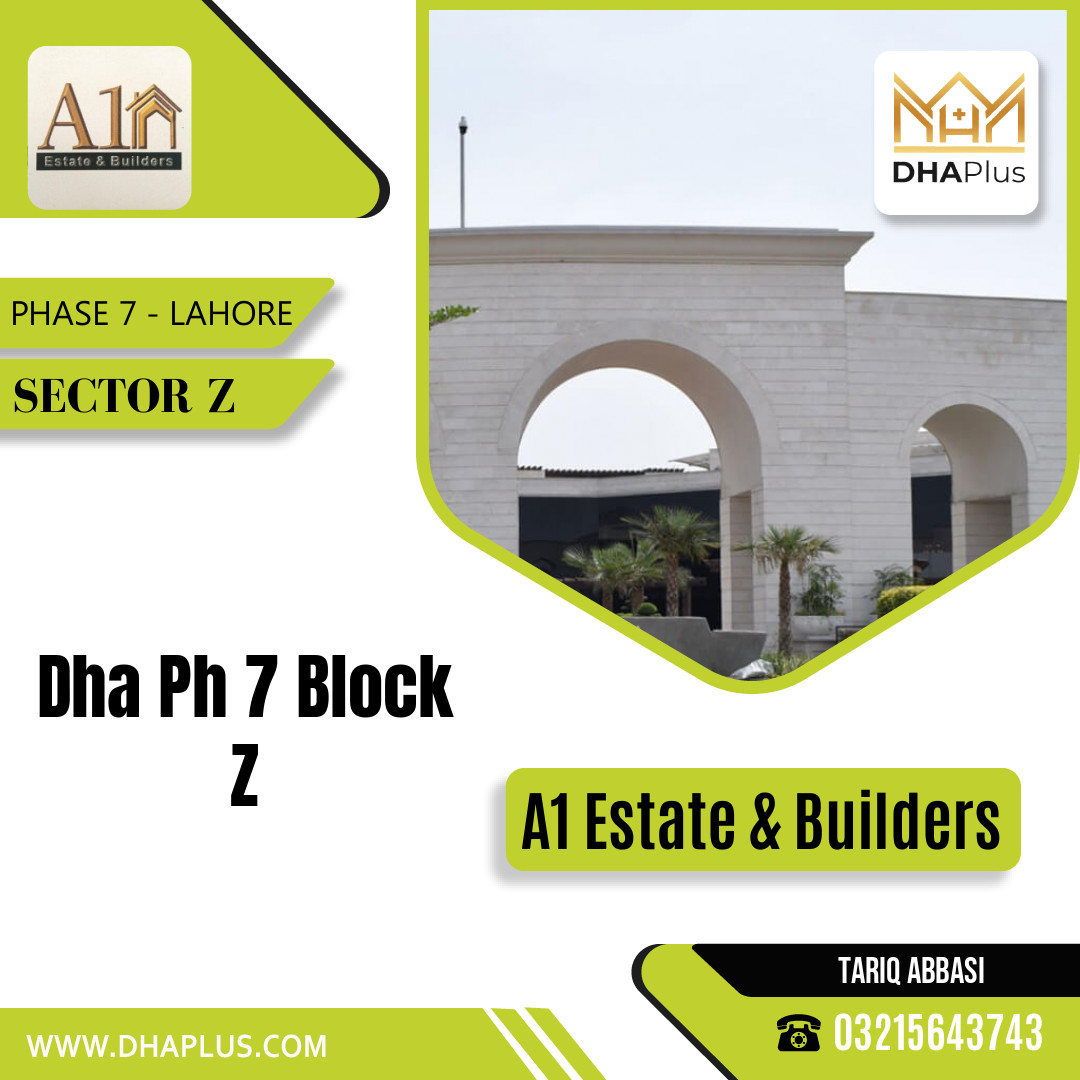 2 Kanal Residential Plot for Sale in Sector Z - Phase 7, Lahore - (DP-36808)