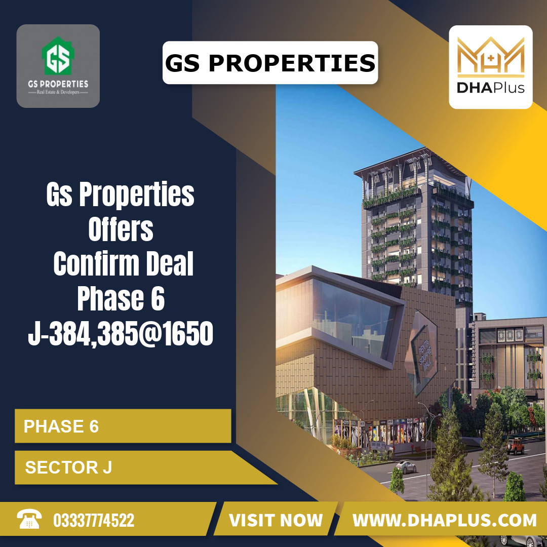 2 Kanal Residential Plot for Sale in Sector J -  Phase 6, Lahore - (DP-37010)