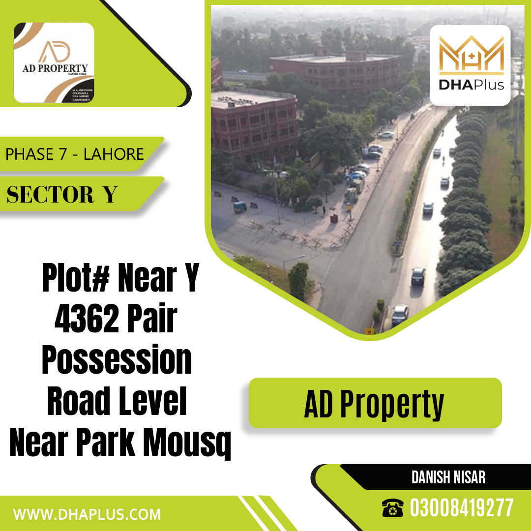2 Kanal Residential Plot for Sale in Sector Y -  Phase 7, Lahore - (DP-37041)