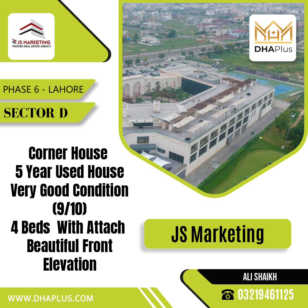 10 Marla Residential House for Sale in Sector D - Phase 6, Lahore - (DP-37152)