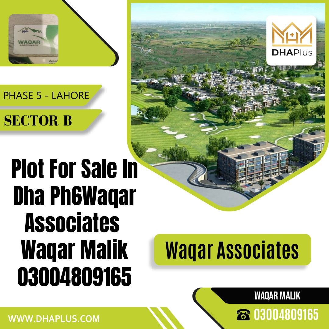 10 Marla Residential Plot for Sale in Sector B - Phase 5, Lahore - (DP-38086)
