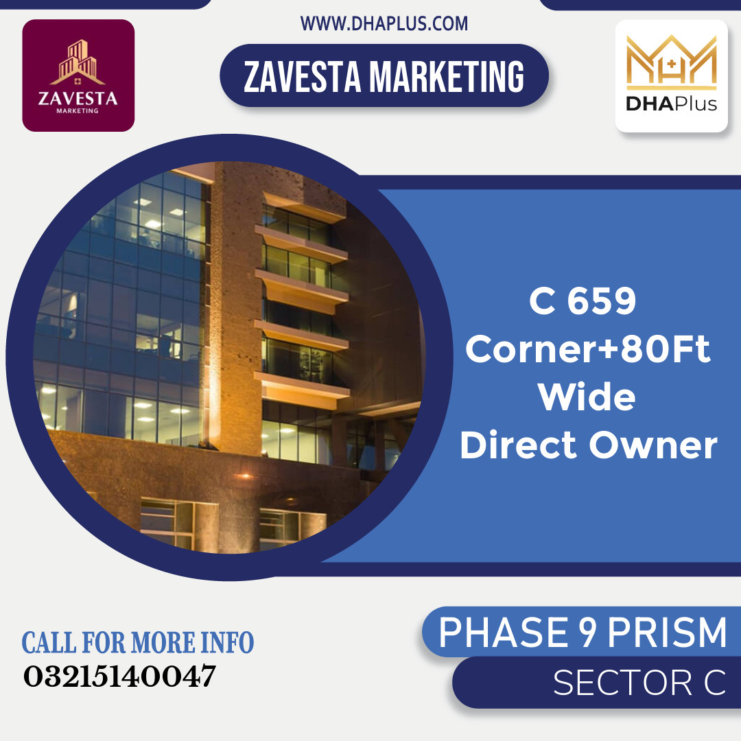 1 Kanal Residential Plot for Sale in Sector C - Phase 9 Prism, Lahore - (DP-38279)