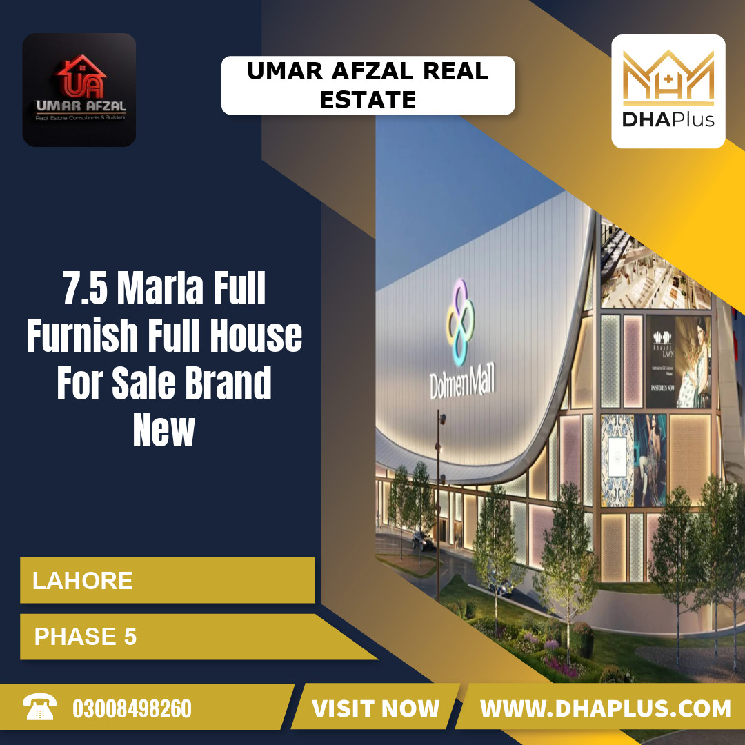 7.5 Marla Residential House for Sale in Phase 5, Lahore - (DP-38308)