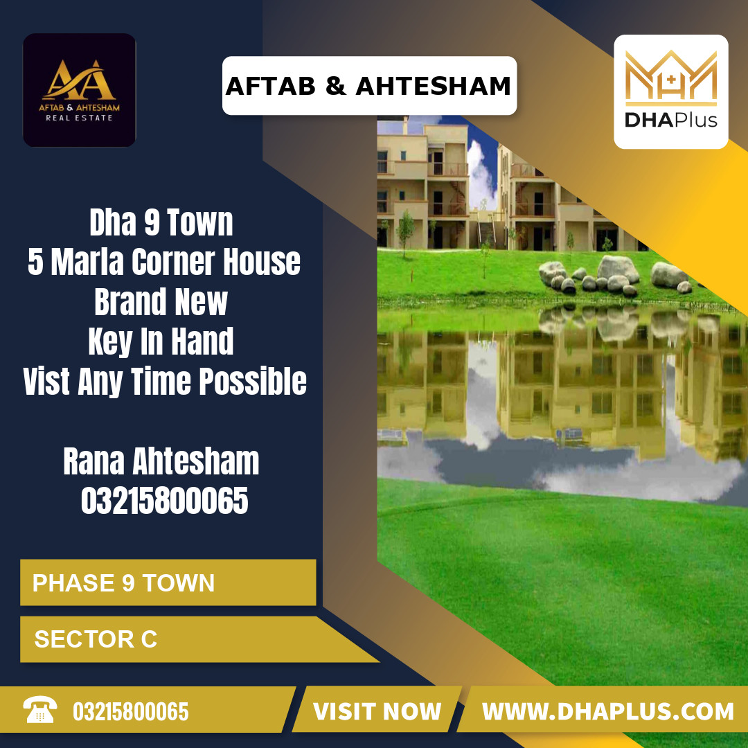 5 Marla Residential House for Sale in Sector C - Phase 9 Town, Lahore - (DP-38437)
