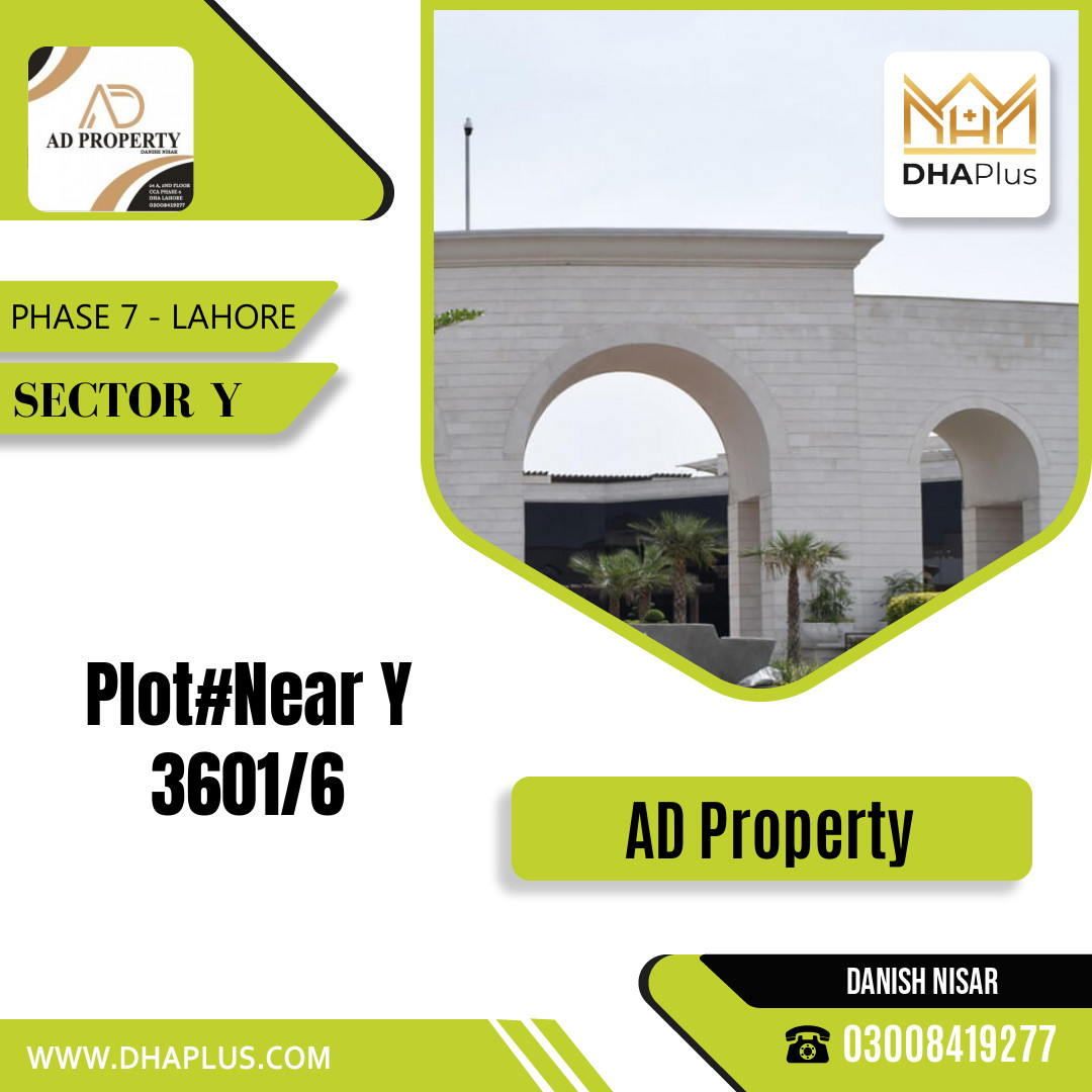 1 Kanal Residential Plot for Sale in Sector Y -  Phase 7, Lahore - (DP-38460)