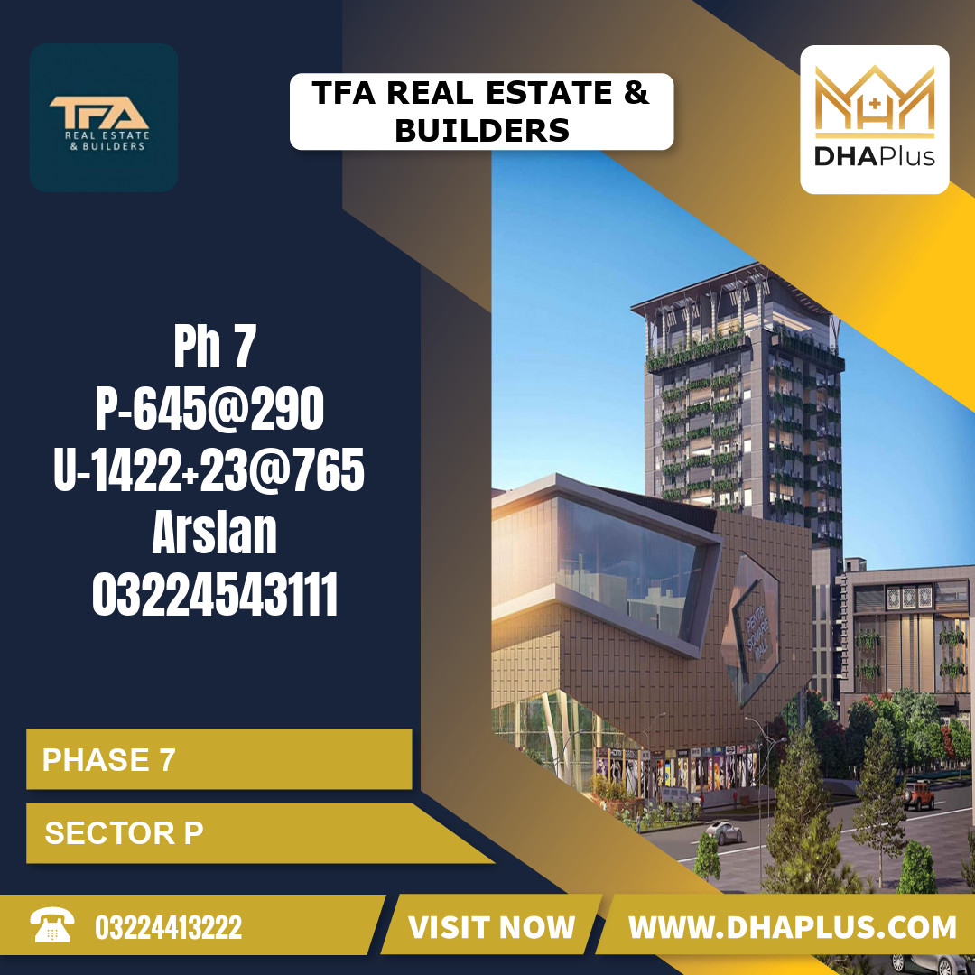 1 Kanal Residential Plot for Sale in Sector P -  Phase 7, Lahore - (DP-38643)