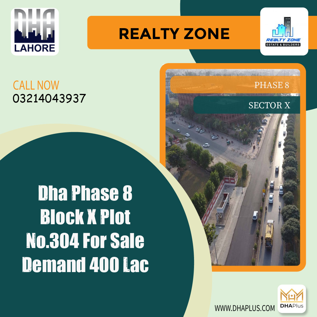 1 Kanal Residential Plot for Sale in Sector X -  Phase 8, Lahore - (DP-39074)
