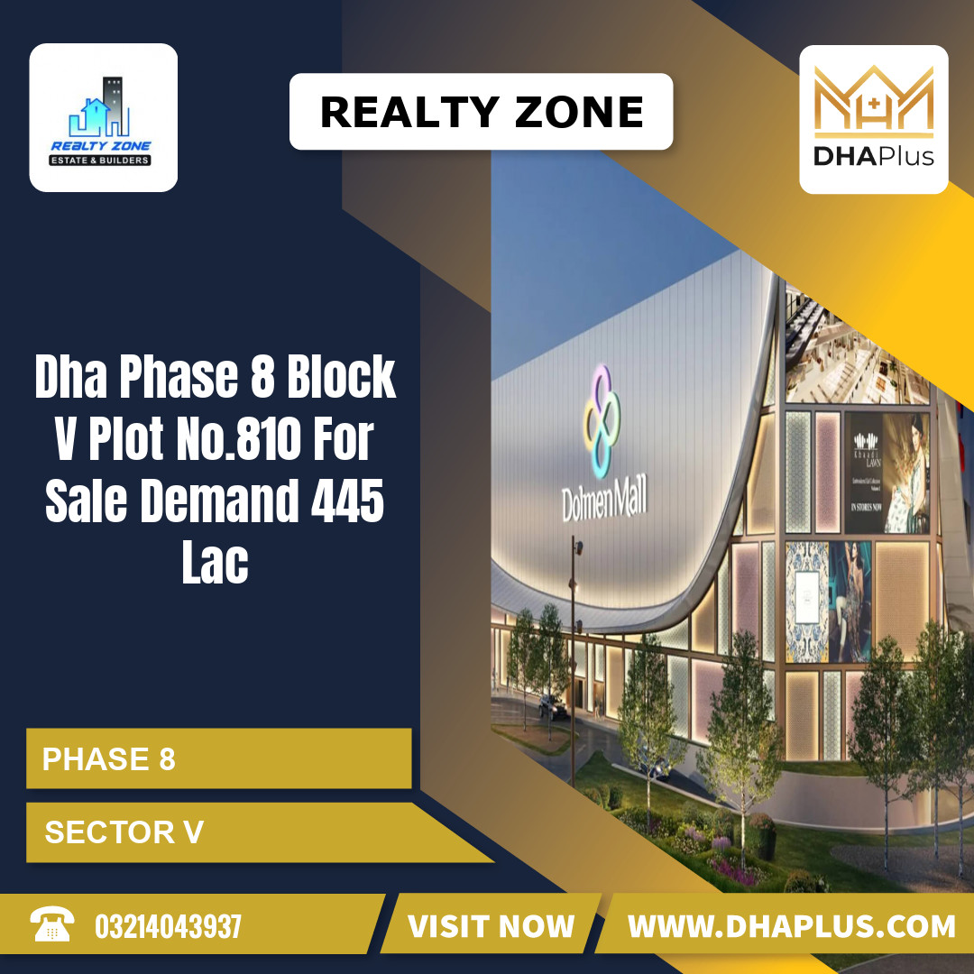 1 Kanal Residential Plot for Sale in Sector V -  Phase 8, Lahore - (DP-39079)