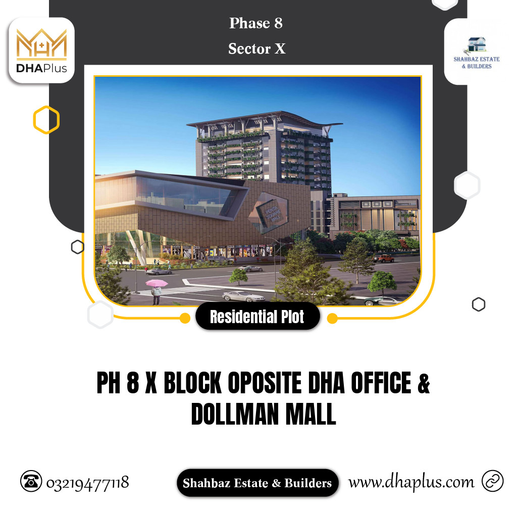 2 Kanal Residential Plot for Sale in Sector X -  Phase 8, Lahore - (DP-39744)