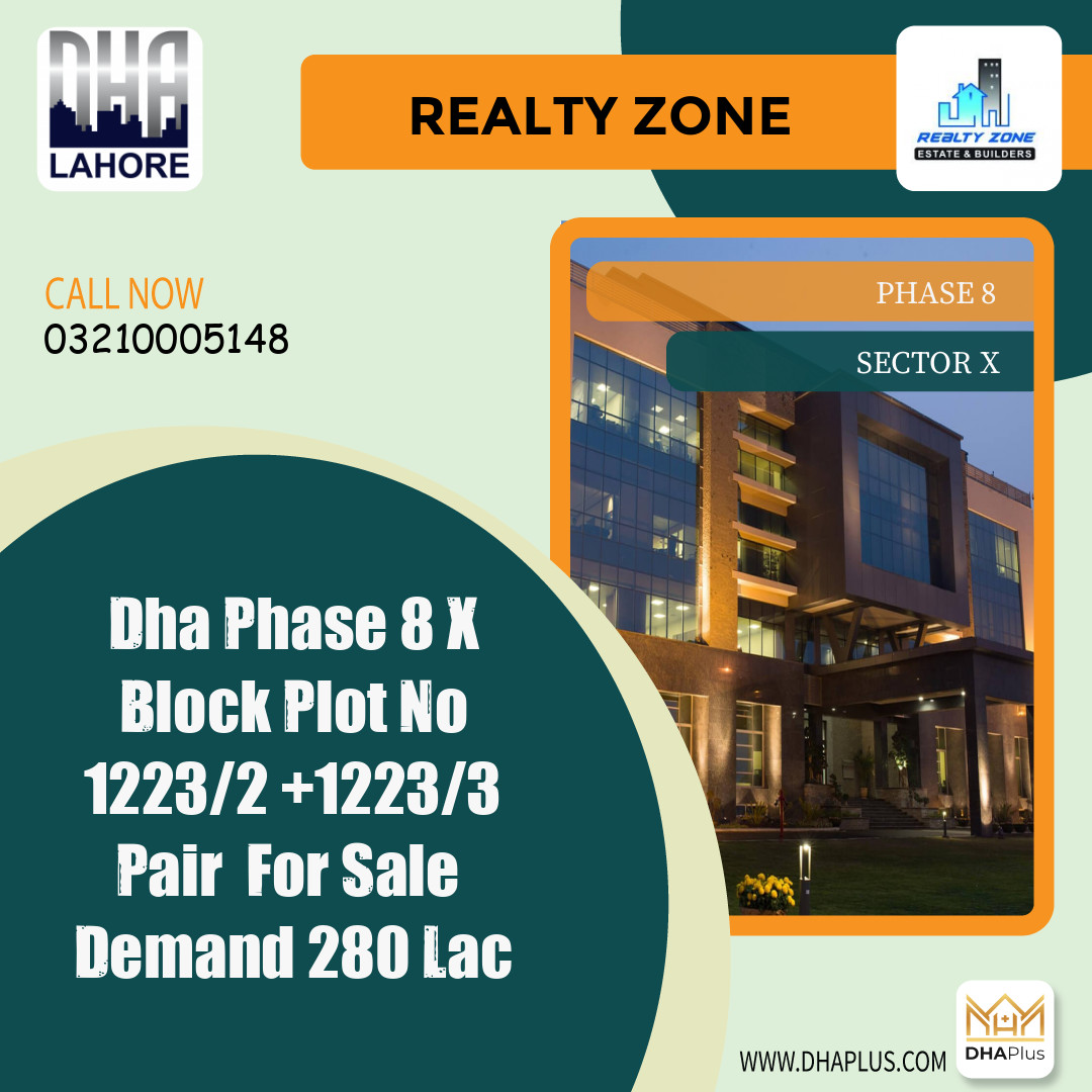 5 Marla Residential Plot for Sale in Sector X - Phase 8, Lahore - (DP-39790)