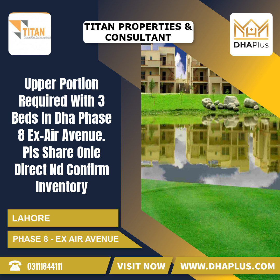 1 Kanal Residential Portion for Rent in Phase 8 - Ex Air Avenue, Lahore - (DP-40145)