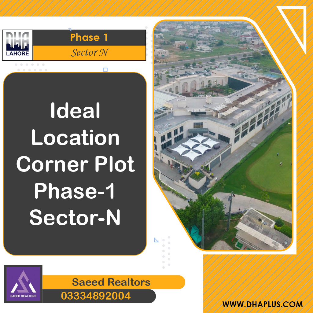 Residential Plot for Sale in Sector N -  Phase 1, Lahore - (DP-40414)