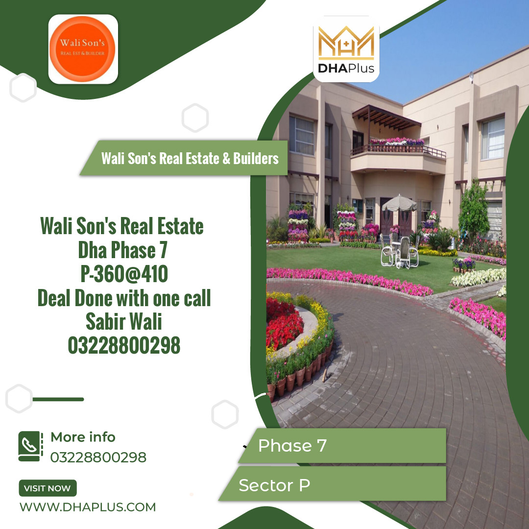 20 Marla Residential Plot for Sale in Sector P -  Phase 7, Lahore - (DP-40689)